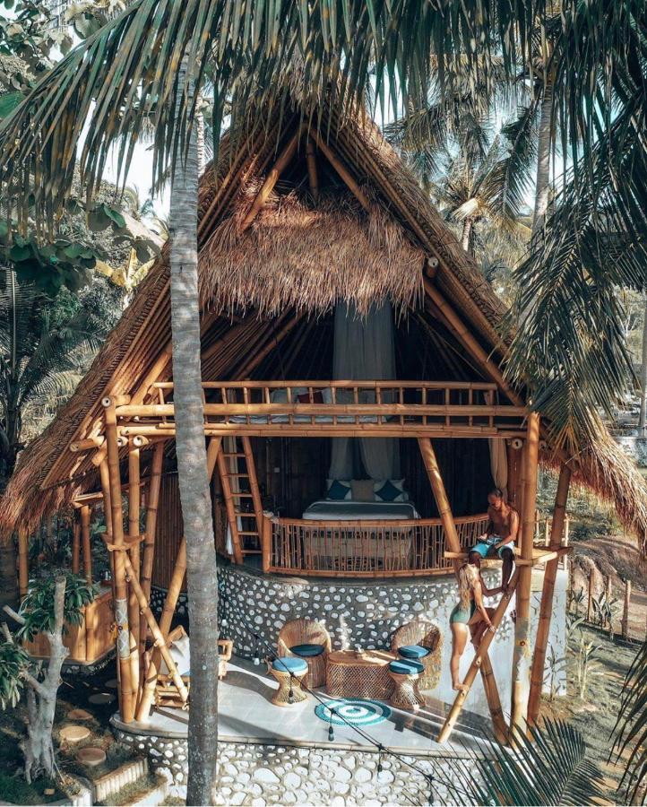 La Royale Romantic Bamboo Villas Klungkung Exterior foto